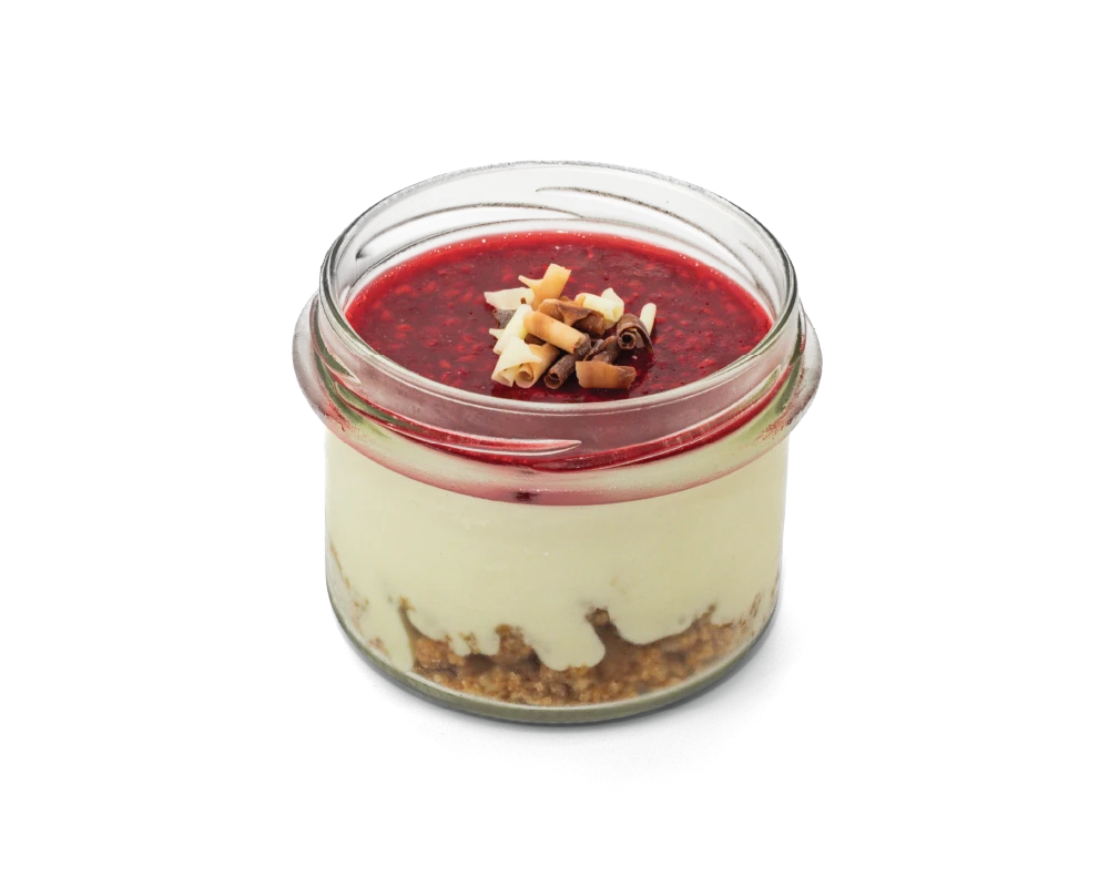 Malinin cheesecake lonček